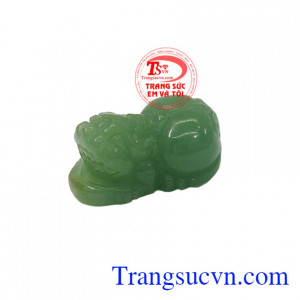 Tỳ hưu Aventurine may mắn là sản phẩm đẹp được chạm khắc tỉ mỉ, đường nét tinh xảo