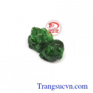 Tỳ hưu ngọc cẩm thạch thiên nhiên đẹp là linh vật được ưa chuộng bậc nhất trong thủy