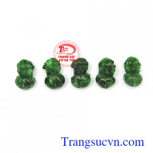 Tỳ hưu ngọc cẩm thạch thiên nhiên đẹp