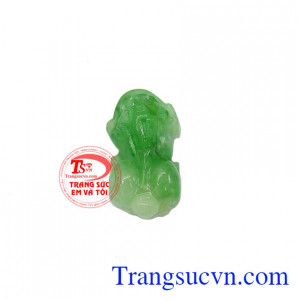 Tỳ hưu ngọc đẹp Jadeite có thể làm bọc vàng làm nhẫn, mặt dây chuyền, giao hàng nhanh trên toàn quốc