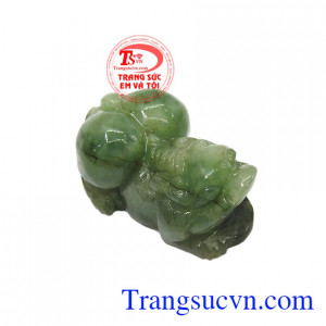 Tỳ hưu ngọc jadeite may mắn mang ý nghĩa tốt lành cho người đeo