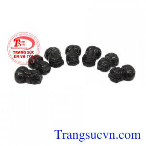 Thạch anh tóc đen mang lại sự lạc quan, yêu đời, xua tan khỏi những buồn phiền. Tỳ hưu thạch anh tóc đen đẹp.