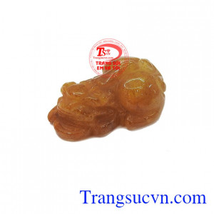 Tỳ hưu thạch anh tóc vàng tài lộc