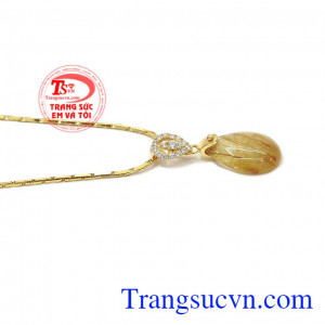 Bộ dây thạch anh tóc sang trọng