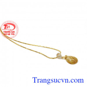 Bộ dây thạch anh tóc sang trọng