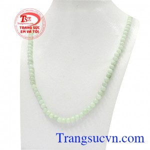 Sản phẩm ngọc cẩm thạch mang lại nhiều may mắn cho người đeo,Chuỗi ngọc cẩm thạch Jadeite