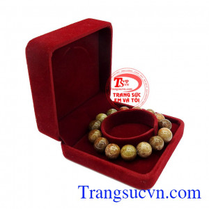 Chuỗi ngọc cẩm thạch nâu