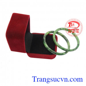 Đôi vòng ngọc nhỏ xinh ngọc Jadeite