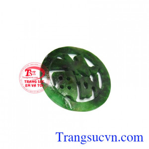 Đồng xu ngọc cẩm thạch hạnh phúc