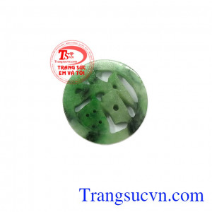 Mặt ngọc chữ phúc mặt ngọc cẩm thạch thiên nhiên chữ phúc đảm bảo chất lượng, mặt ngọc tinh tế, phúc may mắn, bình an, công dành, ngọc cẩm thạch tự nhiên