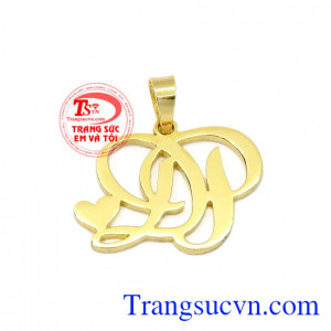 Mặt dây chữ ĐP