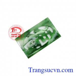 Mặt ngọc chữ phúc mặt ngọc cẩm thạch thiên nhiên chữ phúc đảm bảo chất lượng, mặt ngọc tinh tế, phúc may mắn, bình an, công dành, ngọc cẩm thạch tự nhiên