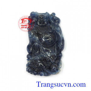 ặt phật Di Lặc sapphire an nhiên là biểu tượng mang lại bình an, may mắn, vui vẻ và hạnh phúc