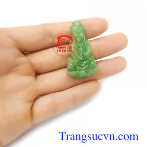 Mặt Phật quan âm ngọc cẩm thạch thương hiệu uy tín, chất lượng, chế tác theo yêu cầu