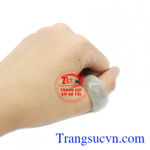 Sản phẩm đảm bảo chất lượng, có giấy kiểm đinh,giao hàng trên toàn quốc. Nhẫn ngọc cẩm thạch trí tuệ