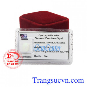 Opal quý thiên nhiên an lành cho người dùng luôn được bình an.