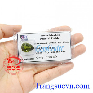 Ngoài ra, đá peridot thiên nhiên còn giúp điều hòa cơn giận, giúp giảm căng thẳng, hôn nhân hạnh phúc, mĩ mãn. Peridot thiên nhiên mệnh hỏa.