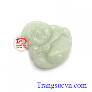 Phật di lặc phớt lục ngọc A phù hợp làm mặt dây chuyền đeo đẹp, tinh tế và đẳng cấp