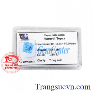 Topaz thiên nhiên mạnh mẽ