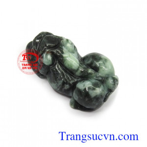 Tỳ hưu mông to phong cách phù hợp làm mặt dây chuyền đeo thời trang và phong thủy