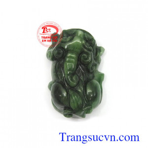 Tỳ hưu ngọc cẩm thạch thiên nhiên chạm khắc đẹp, chất lượng cao, phù hợp làm mặt dây chuyền, mặt nhẫn thời trang và phong thủy