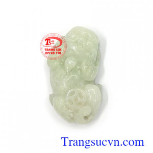 Tỳ hưu ngọc cẩm thạch bền đẹp, chất lượng, chạm khắc tinh xảo, sắc nét, đọc đáo