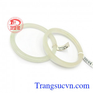 Vòng cặp cẩm thạch thiên nhiên cao cấp đeo hợp phong thủy và bình an