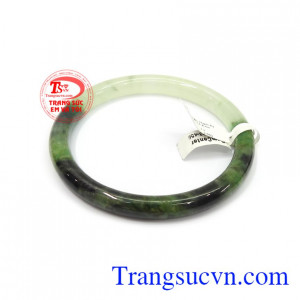 Vòng ngọc cẩm thạch thiên nhiên sản phẩm đảm bảo chất lượng ngọc thiên nhiên có giấy kiểm định vòng ngọc kèm theo