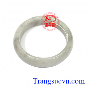 Vòng ngọc cẩm thạch trắng