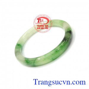 Vòng ngọc Ngọc cẩm thạch thiên nhiên sản phẩm đảm bảo chất lượng ngọc thiên nhiên có giấy kiểm định vòng ngọc kèm theo