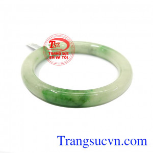 Vòng tay ngọc thời trang, vòng tay ngọc cẩm thạch đẹp, càng đeo càng sáng, vân càng trong