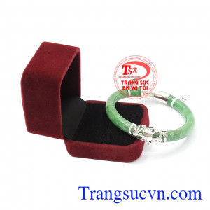Vòng xanh lam bọc bạc