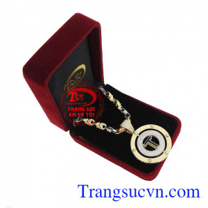 Bộ dây chuyền nam vàng tây 10k