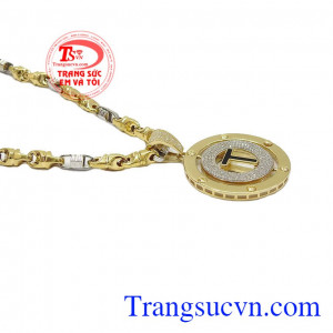 Bộ dây chuyền nam chữ T