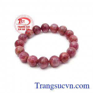 Người châu âu thời trung đại cổ tin rằng hồng ngọc tiếp thêm cho họ sức khỏe, sự thịnh vượng, trí tuệ và cuộc sống tình yêu viên mãn,Chuỗi tay Ruby 12 ly