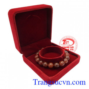Chuỗi thạch anh tóc 10 ly