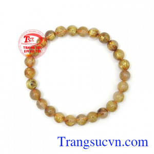 Chuỗi thạch anh tóc vàng may mắn chất lượng cao tôn lên sự sang trọng, thời trang và đẳng cấp cho người đeo