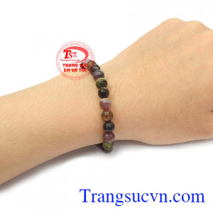 Chuỗi Turmaline 7 mm thời trang, phong cách là sản phẩm rất được phái đẹp ưa chuộng