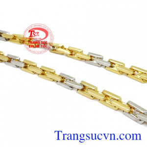 Dây chuyền vàng cá tính đẹp hợp thời trang, cá tính.