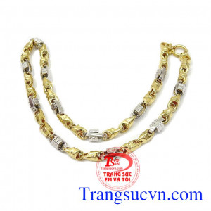 Dây chuyền nam vàng tây sang trọng Dây chuyền nam vàng ITALYA
