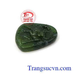 Mặt canxedon tuổi sửu chạm khắc đẹp, giao hàng nhanh trên toàn quốc