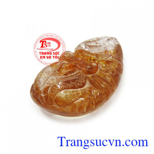 Mặt dây thạch anh tóc phúc long hỗ trợ điều trị các bệnh về hệ tiêu hóa, tim mạch và các bệnh về hệ thần kinh