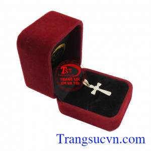 Mặt dây thánh giá vàng 10k