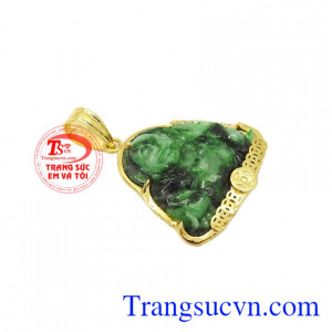 Mặt phật Di Lặc Jadeite thịnh vượng đem lại may mắn, tài lộc cho gia chủ.