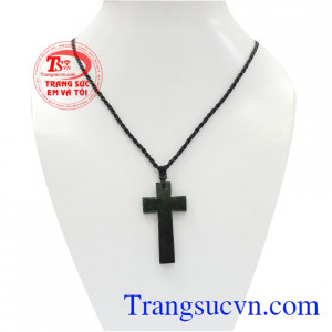 Mặt thánh giá ngọc cẩm thạch được chế tác từ ngọc cẩm thạch thiên nhiên chất lượng cao