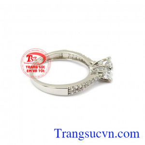 Nhẫn nữ vàng tây dành cho phái đẹp phù hợp làm quà tặng sinh nhật hoặc trong các dịp ý nghĩa