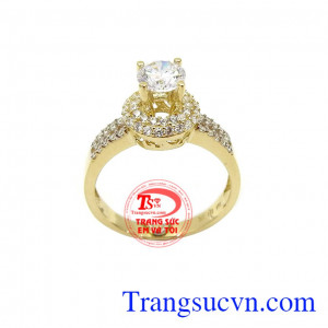 Nhẫn nữ vàng đẹp tinh tế là món quà ý nghĩa dành tặng phái đẹp