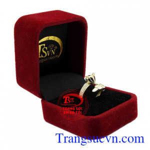 Nhẫn nữ vàng hồ ly