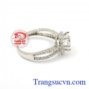 Nhẫn nữ vàng tây dành cho phái đẹp phù hợp làm quà tặng sinh nhật hoặc trong các dịp ý nghĩa