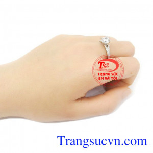 Nhẫn nữ vàng tây dành cho phái đẹp phù hợp làm quà tặng sinh nhật hoặc trong các dịp ý nghĩa